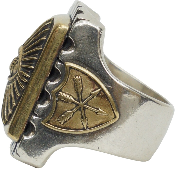 LHN Jewelry(륨 奨꡼) ϥɥᥤ All Seeing Eye Souvenir  С x ֥饹  ring