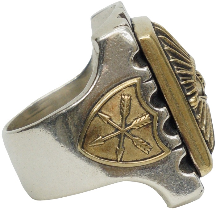 LHN Jewelry(륨 奨꡼) ϥɥᥤ All Seeing Eye Souvenir  С x ֥饹  ring