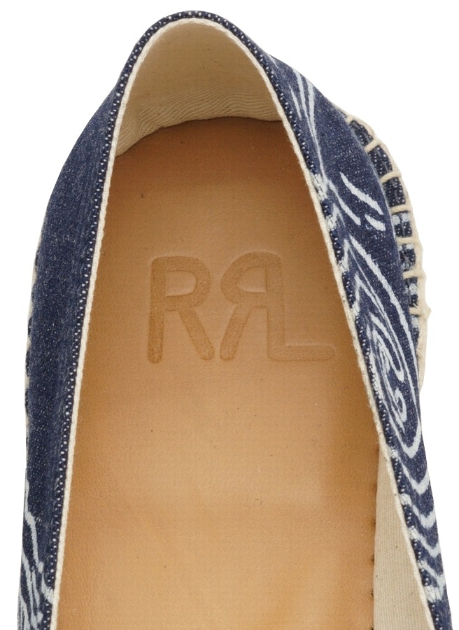 (֥륢륨) RRL ǥ ĥ ѥɥ꡼  ϥ磻ץ  Indigo Twill Espadrille