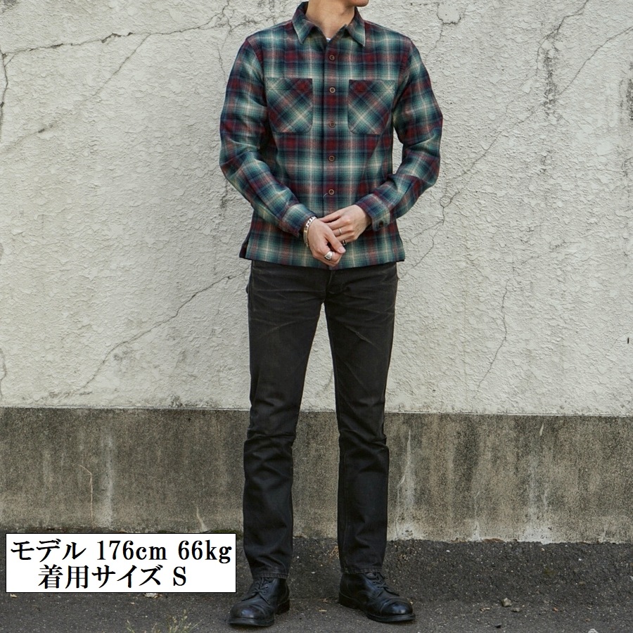 (���֥륢���륨��) RRL �������� ������ ����� �����å� ��å� ��� Tartan Camp shirt Red