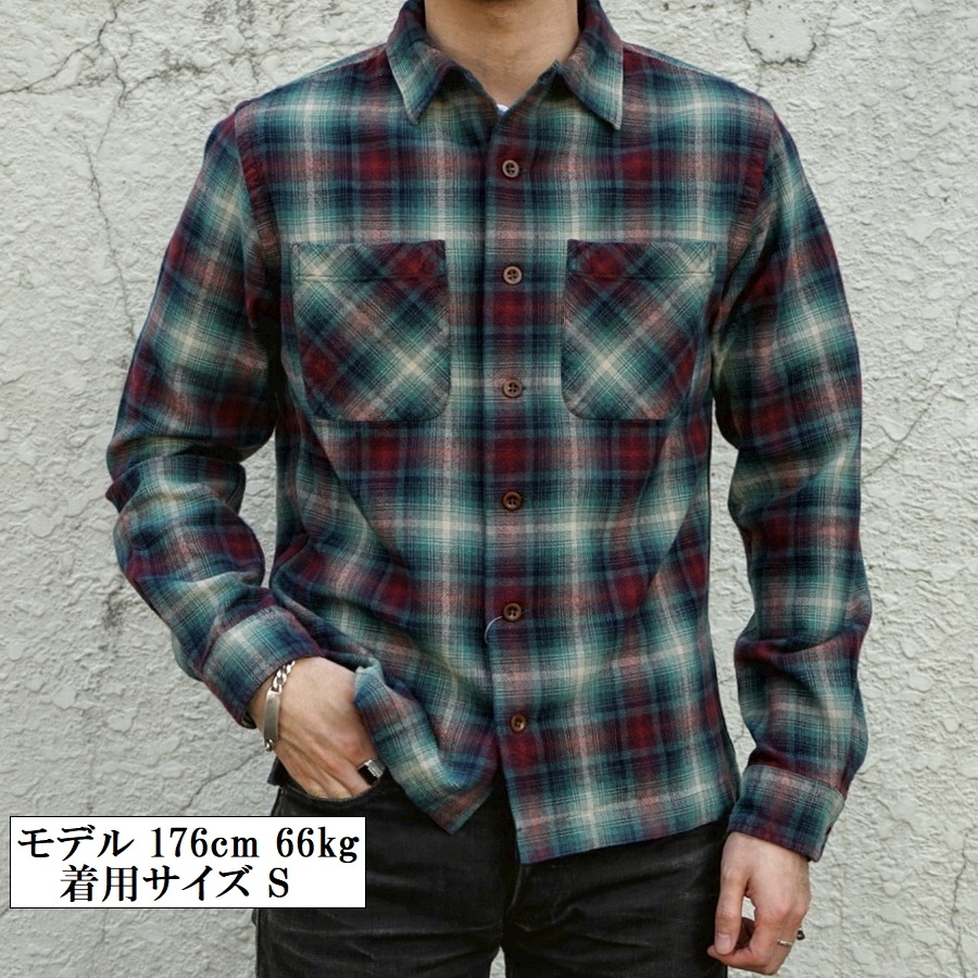 (���֥륢���륨��) RRL �������� ������ ����� �����å� ��å� ��� Tartan Camp shirt Red