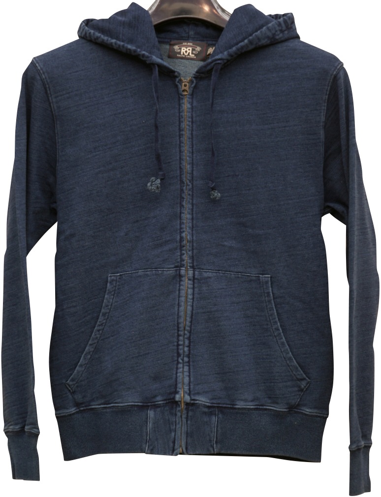 RRL インディゴニットパーカー indigo スウェット ralph ラルフ RRL インディゴニットパーカー indigo スウェット ralph ラルフ
