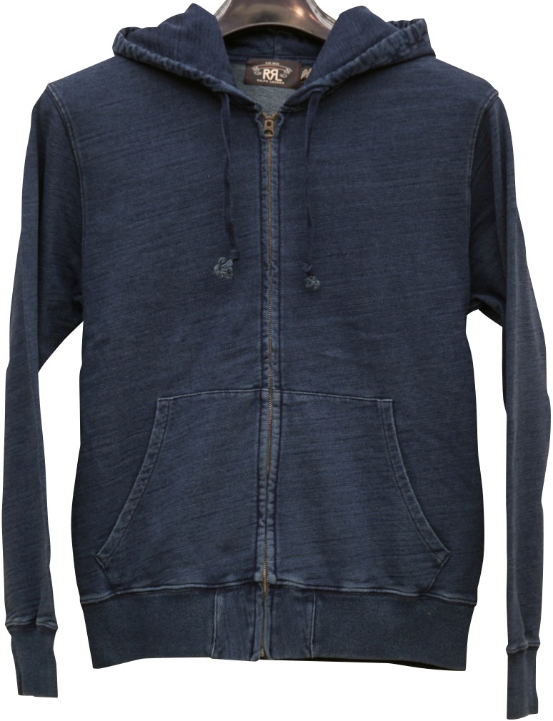 (֥륢륨) RRL ǥ åȥ աǥ ѡ  Indigo Cotton Hoodie