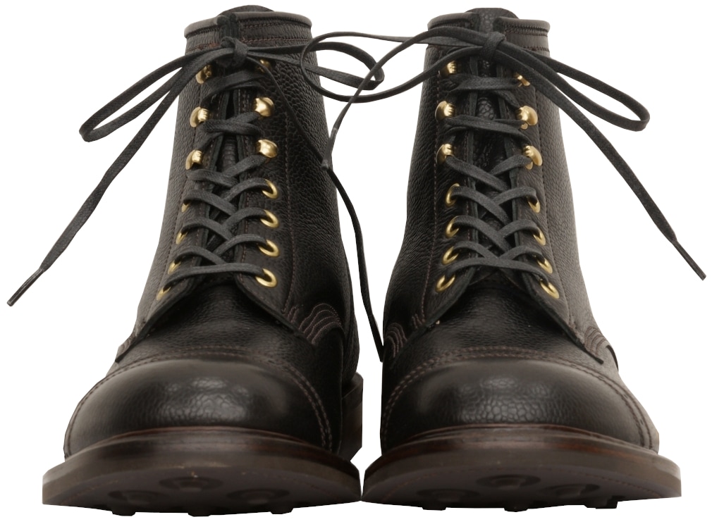 (���֥륢���륨��) RRL �ѹ��� �ϥ�ɥᥤ�� BOWERY BOOTS �Х�꡼�֡��� �֥�å� �ե����ե륰�쥤��쥶��