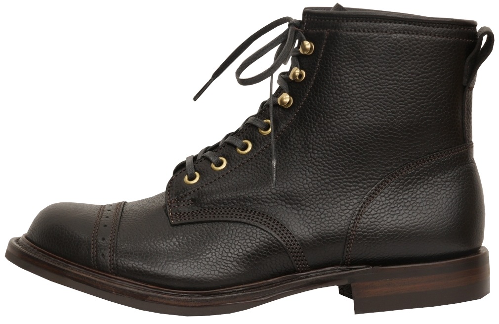 (���֥륢���륨��) RRL �ѹ��� �ϥ�ɥᥤ�� BOWERY BOOTS �Х�꡼�֡��� �֥�å� �ե����ե륰�쥤��쥶��
