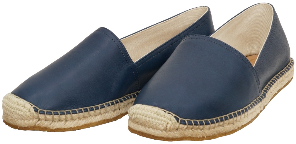 (֥륢륨) RRL ǥ 쥶 ѥɥ꡼   Indigo Leather Espadrille