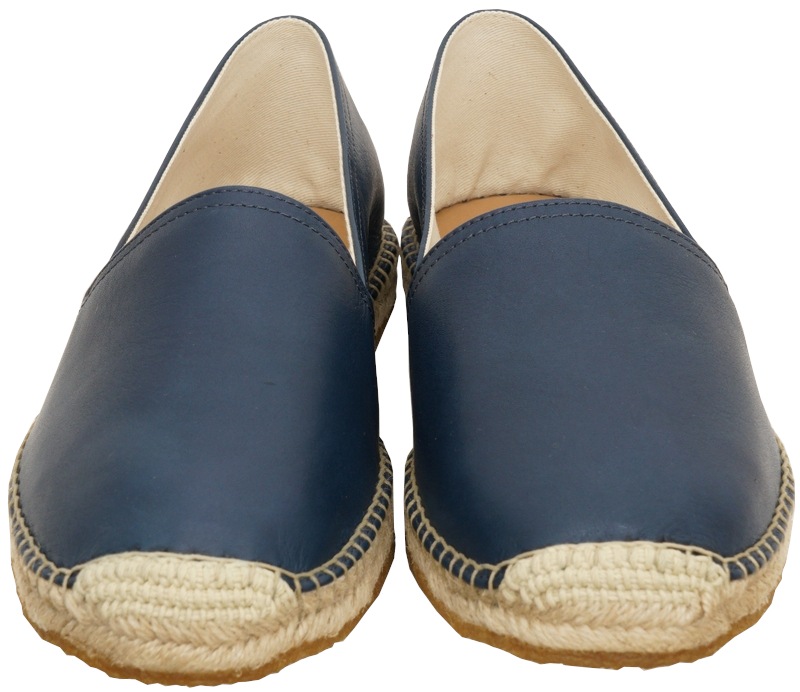 (���֥륢���륨��) RRL ����ǥ��� �쥶�� �����ѥɥ꡼�� �������� ��� Indigo Leather Espadrille