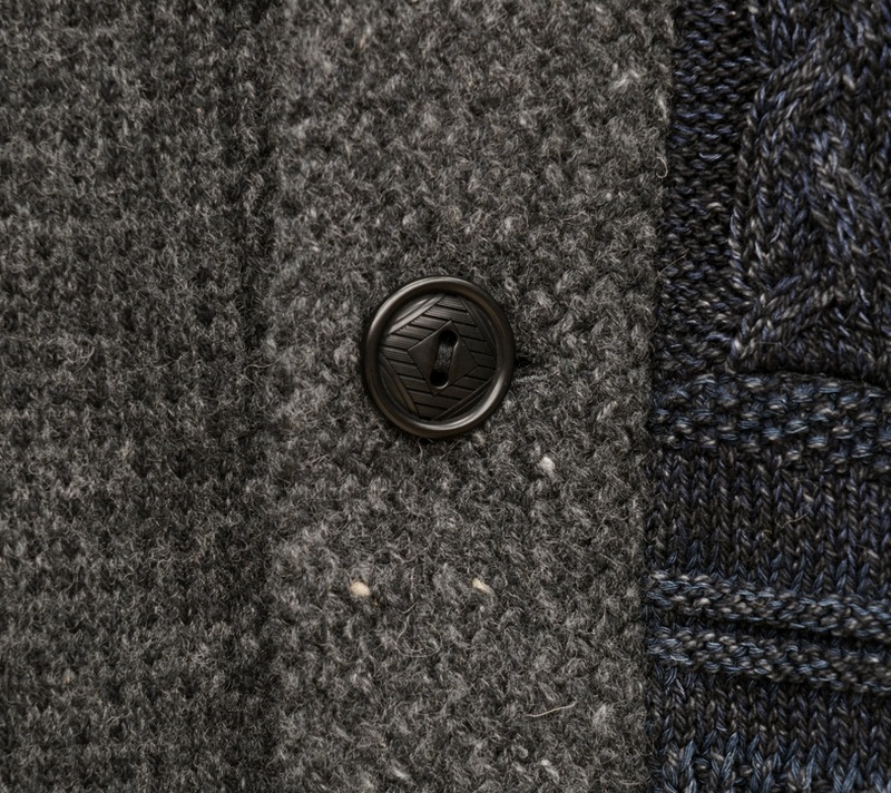 (���֥륢���륨��) RRL �������� ����ǥ��� �ѥå���� �����ǥ����� �����ߥ亮 ��� Indigo Patchwork Cardigan