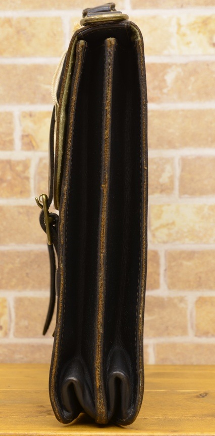 (���֥륢���륨��) RRL �����ꥢ��쥶�� Corbin �֥꡼�ե����� �֥�å� Leather Briefcase Black