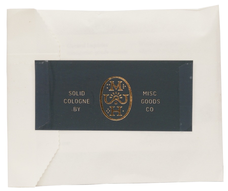 Misc. Goods Co. Underhill  Solid Cologne ؤ  ꥫ ץ쥼 ˥å  ǥ