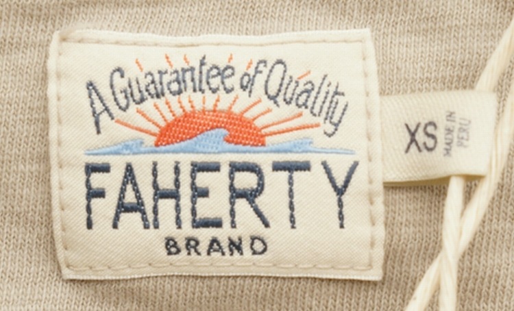 FAHERTY BRAND (�ե���ƥ� �֥���) �������ȥ��� �ݥ��å� T����� �١����� ��� Dune