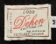 Dehen 1920(�ǡ��إ�) �϶�100��ǯ ���� �����꡼��ץ��� �ݥ��å� T����� �֥�å� ����ꥫ�� 100 Year Anniversary Single Pocket Tee Black