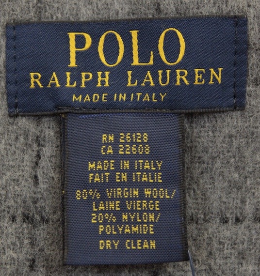 (���ե������) Ralph Lauren �ԥ󥹥ȥ饤�� �� ���֥�ե����� �� �������� �����ꥢ�� �ޥե顼 �إ��� pinstriped double-faced scarf