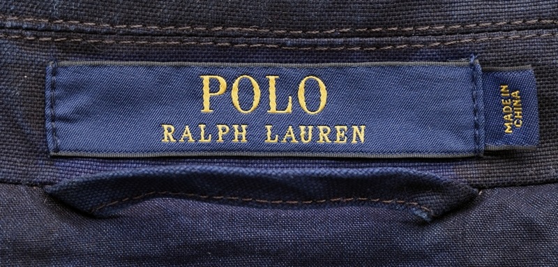 (���ե������) Ralph Lauren Indigo-Dyed Utilyty Sport Coat XL ����ǥ��� ���� �ơ��顼�ɥ��㥱�å�