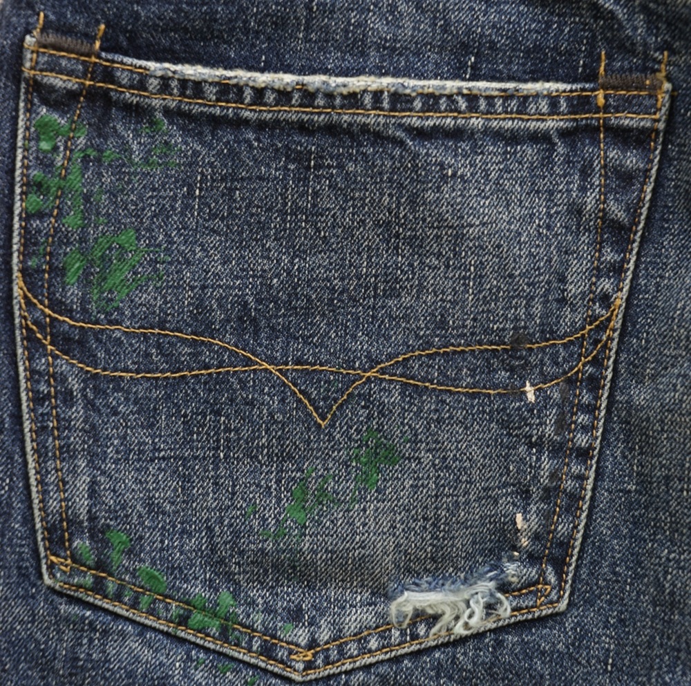 (ե) Ralph Lauren Varick  ȥ졼 ǥ˥ ڥ & ڥ 34  Slim Straight Jean