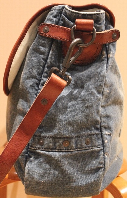 ���ե������ DENIM&SUPPLY �ǥ˥� & ���ץ饤 �쥶���ȥ�� �ǥ˥� ��å��󥸥㡼 �Хå� �ڥ���Ȳù�