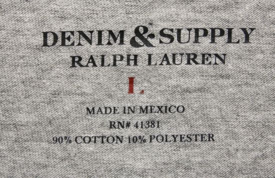 ���� DENIM&SUPPLY �ǥ˥�&���ץ饤 ���󥫡������ƥå� ���ƥ󥷥�ץ��� �ԥ���� L