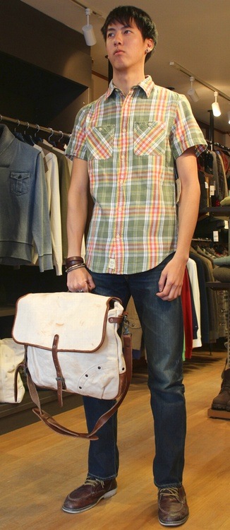 ���� DENIM&SUPPLY �ǥ˥�&���ץ饤 Ⱦµ�����å������ �ͥ���ܥ���