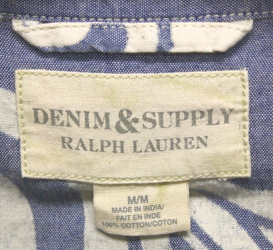 ���ե������ Denim&Supply �ǥ˥�����ץ饤��������Ⱦµ�����������󥷥��