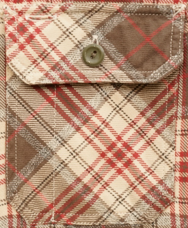 ʥ֥륢륨RRL åȥ ץå  ֥饦  Plaid Workshirts Blue