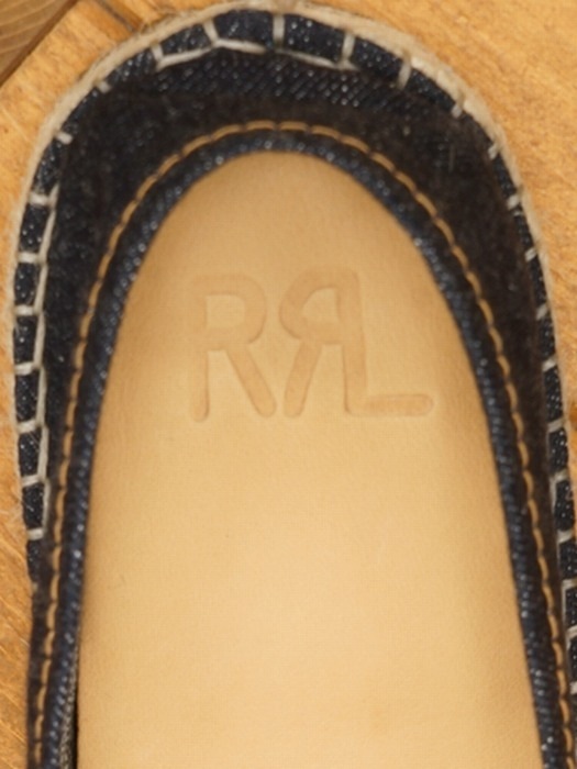 (���֥륢���륨��) RRL �������� �������ǥ˥��� �����ѥɥ꡼�� ��� Denim Espadrille