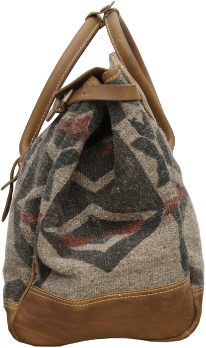 (���֥륢���륨��) RRL ���Ԥ� �����ꥢ��쥶�� x �ͥ��ƥ��� �饰 �Хå� Handwoven Rug Pecos Duffel