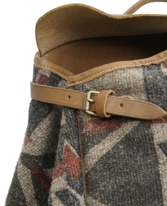 (���֥륢���륨��) RRL ���Ԥ� �����ꥢ��쥶�� x �ͥ��ƥ��� �饰 �Хå� Handwoven Rug Pecos Duffel