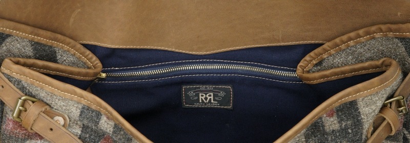 (���֥륢���륨��) RRL ���Ԥ� �����ꥢ��쥶�� x �ͥ��ƥ��� �饰 �Хå� Handwoven Rug Pecos Duffel