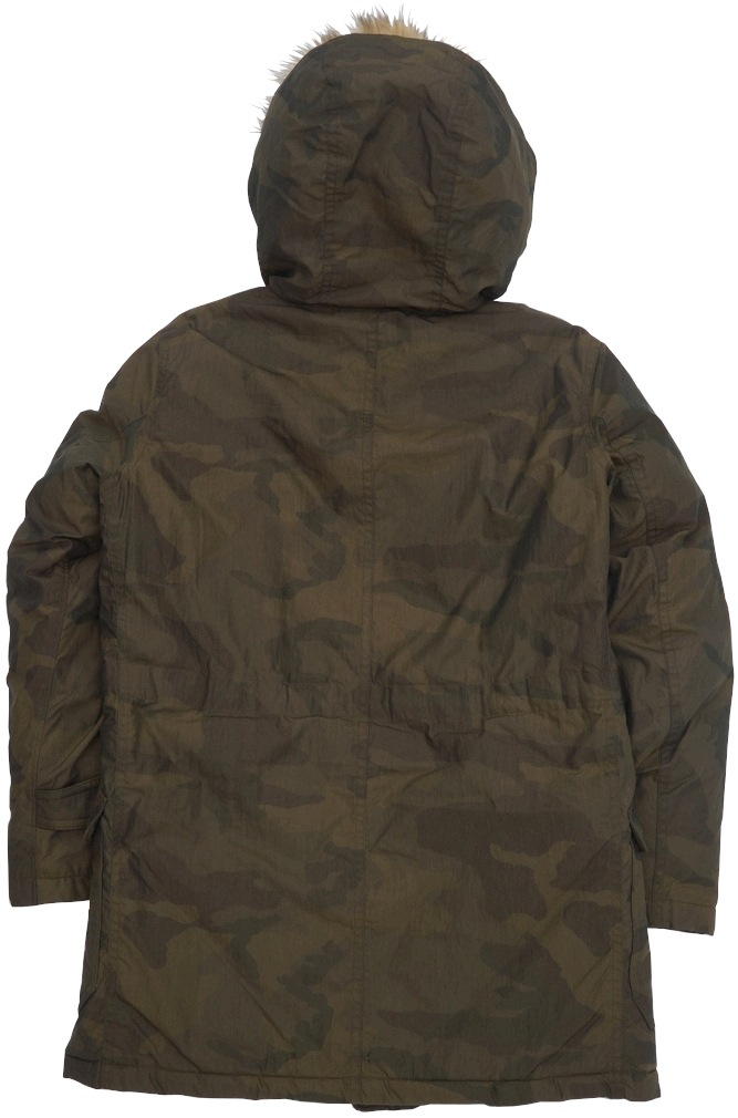 (֥륢륨) RRL  Travis ե ȥ åȥ֥ ե ѡ  º  Faux Far Trim Camo Parka