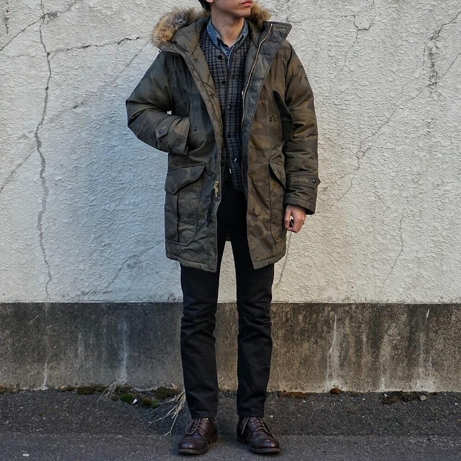 (֥륢륨) RRL  Travis ե ȥ åȥ֥ ե ѡ  º  Faux Far Trim Camo Parka