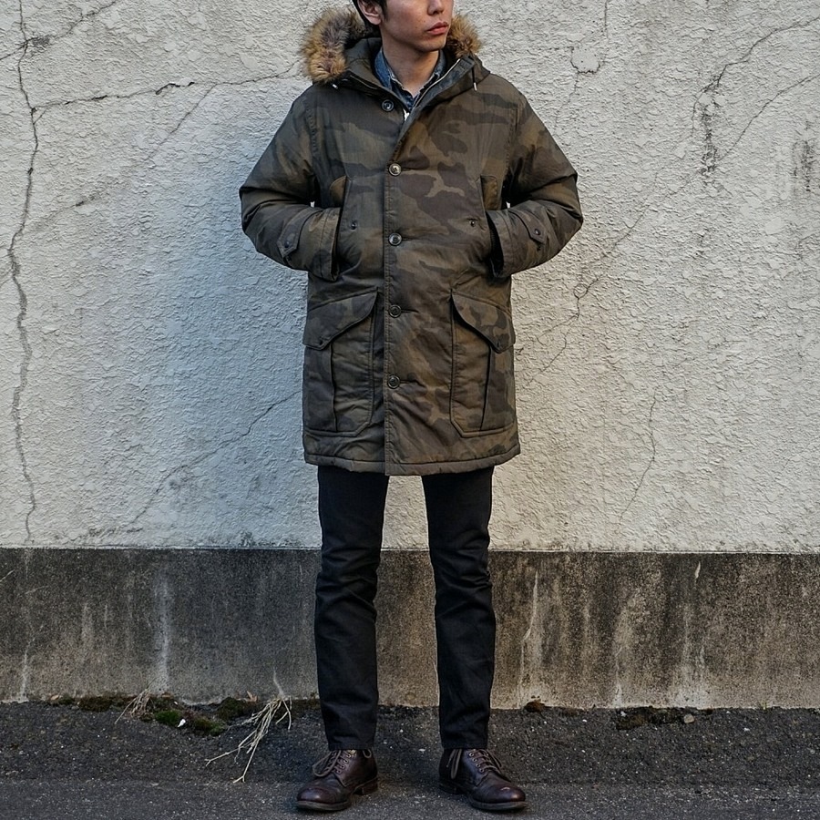 (֥륢륨) RRL  Travis ե ȥ åȥ֥ ե ѡ  º  Faux Far Trim Camo Parka