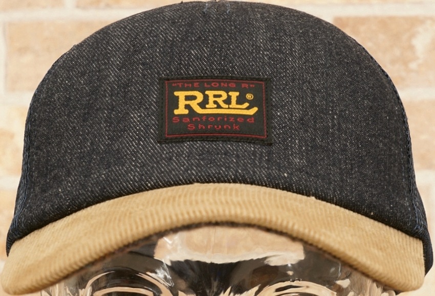 (���֥륢���륨��) RRL �������ǥ˥��� �ȥ�å��� ����å� Denim Trucker Cap