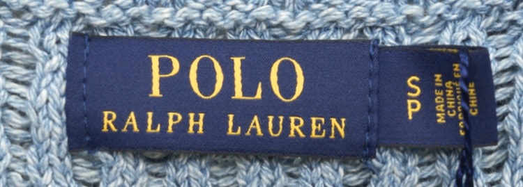 (ե) Ralph Lauren ǥ եå åȥ   Indigo Flag Cotton Sweater