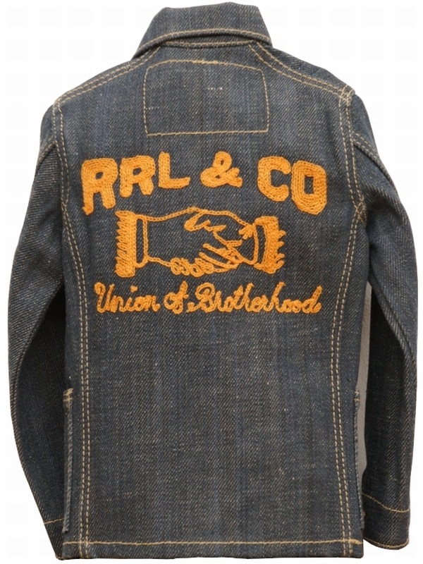 (���֥륢���륨��) RRL ��������100�� ��ߥƥåɥ��ǥ������ �������ǥ˥� �ߥ� ���󥸥˥� ������ Limited Edition Mini Jacket No.7