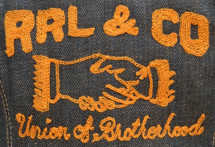 (���֥륢���륨��) RRL ��������100�� ��ߥƥåɥ��ǥ������ �������ǥ˥� �ߥ� ���󥸥˥� ������ Limited Edition Mini Jacket No.7