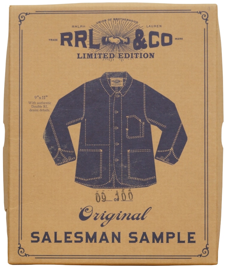 (���֥륢���륨��) RRL ��������100�� ��ߥƥåɥ��ǥ������ �������ǥ˥� �ߥ� ���󥸥˥� ������ Limited Edition Mini Jacket No.7