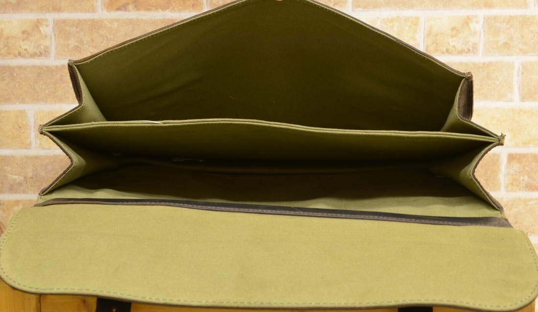 (���֥륢���륨��) RRL �����ꥢ��쥶�� Corbin �֥꡼�ե����� �֥�å� Leather Briefcase Black No.1