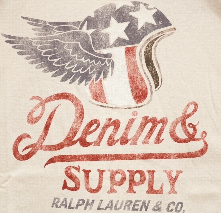 ���ե������ Denim&Supply �ǥ˥�����ץ饤 �إ��å� ������ T����� ���꡼�� ���