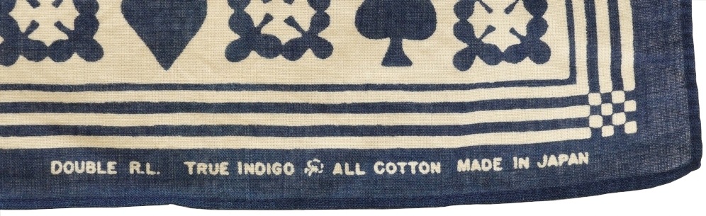 (���֥륢���륨��) RRL ������ �������� �ȥ��� ������ �Х���� ����ǥ��� Indigo Cotton Bandanna