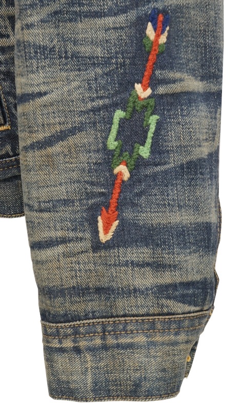 ڰʡ(ե) Ralph Lauren ͥƥֻɽ ǥ˥ ܥ 㥱å Native Denim Jacket