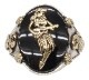 LHN Jewelry(���륨�������� ���奨�꡼) �ƹ��� �ϥ�ɥᥤ�� Tropical Hula Girl ��� ����С� x ��� x ���˥��� ��� ��˥��å��� Silver Brass Onyx