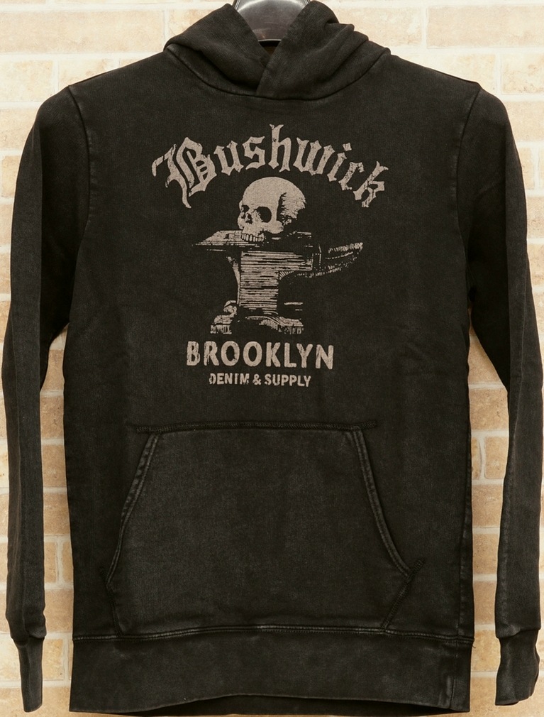 ���ե������ Denim&Supply �ǥ˥�����ץ饤 ������ �֥�å���� �ե����ƥ꡼ �ա��ǥ��� �ѡ��� �֥�å� ��� French Terry Hoodie