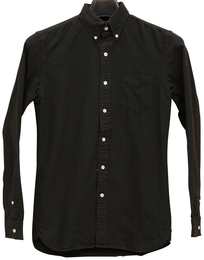 (֥륢륨) RRL ֥åǥ åȥ åե   Indigo Cotton Oxford Shirt Black