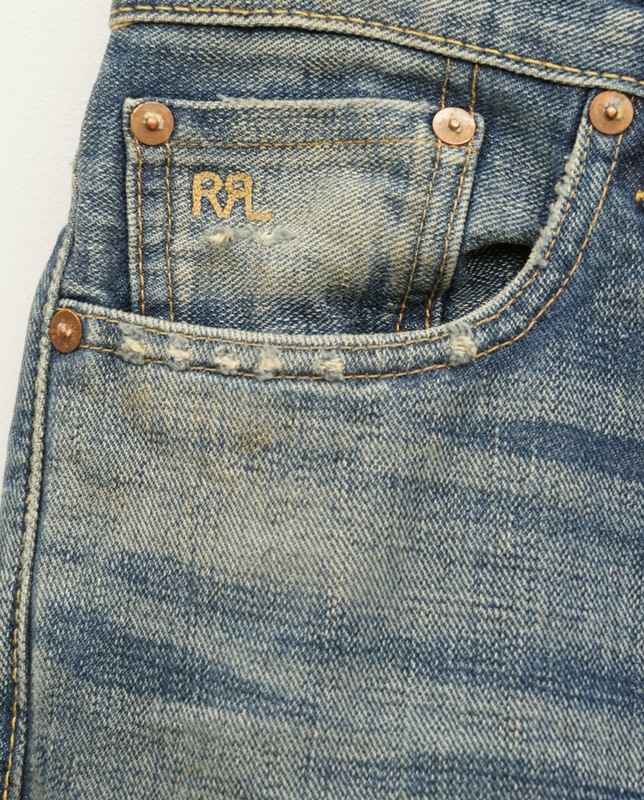 (���֥륢���륨��) RRL �������ǥ˥���� Ridgway Wash �����ե��å� ������ ��� Slim Fit Selvedge Jean