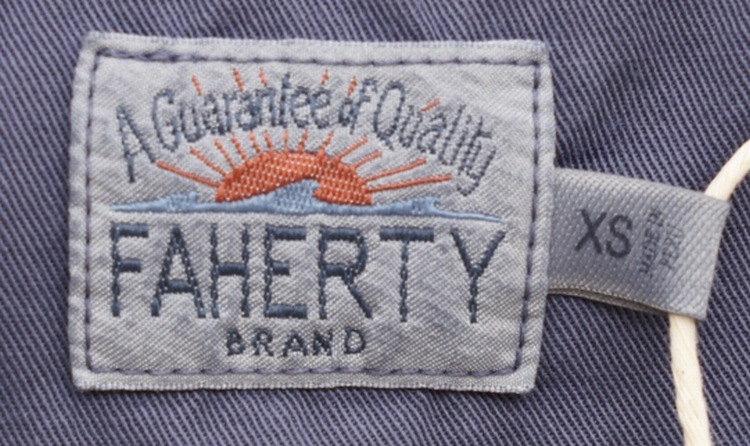 FAHERTY BRAND (�ե���ƥ� �֥���) �������ȥ��� Sun Washed �ݥ������ �ͥ��ӡ� ��� Polo Navy