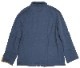 Dehen 1920(�ǡ��إ�) �˥å� ���祢 ������ �֥롼 ��� Knit Chore Coat Centennial Blue