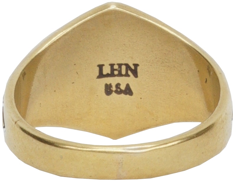 LHN Jewelry(륨 奨꡼) ꥫ ϥɥᥤ ܡ &    Bow & Arrow Ring Brass