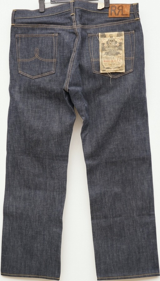 (���֥륢���륨��) RRL �ƹ��� ���ȥ졼�� �ꥸ�å� �ǥ˥� ������ ��� Straight Fit Rigid Jean