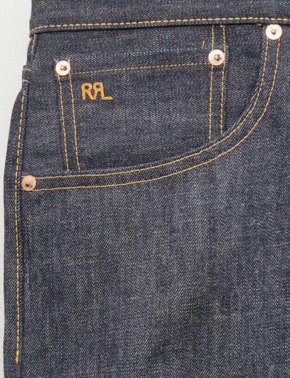 (���֥륢���륨��) RRL �ƹ��� ���ȥ졼�� �ꥸ�å� �ǥ˥� ������ ��� Straight Fit Rigid Jean