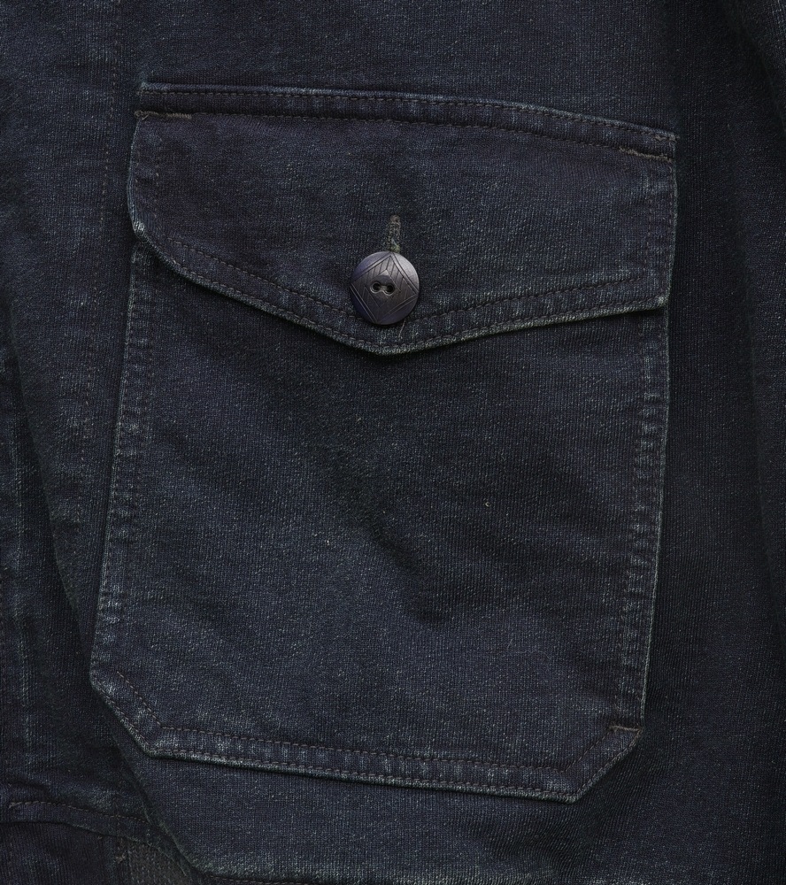 (���֥륢���륨��) RRL ����ǥ��� ���㡼���� �ܥ�С����㥱�å� �������� ��� Indigo Jersey Bomber Jacket